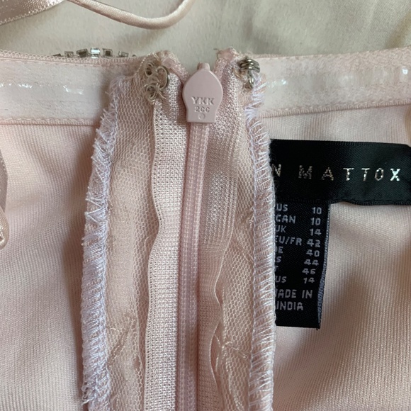 Aidan Mattox Embellished Tulle Maxi Dress Size 10 - Picture 16 of 16